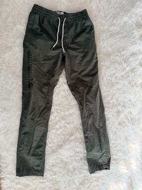 Jetty Men's Leeward Ripstop Pants Olive Green Size S